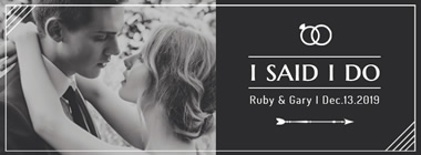 Wedding Facebook Cover design